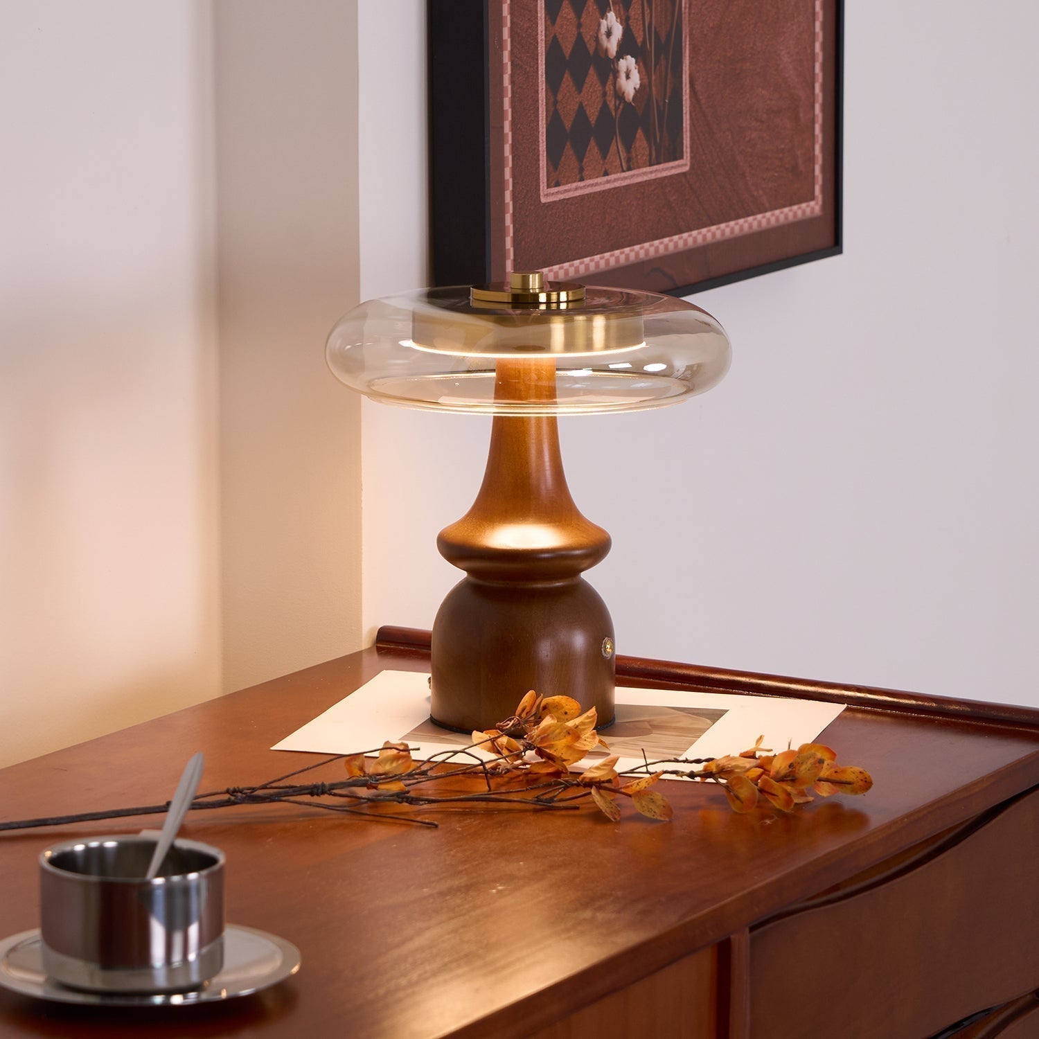 Lumora Minimalist Table Lamp For Warm Ambient Lighting
