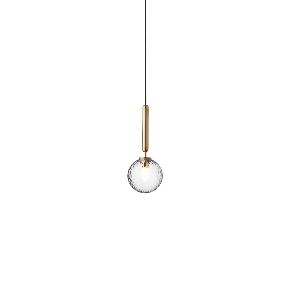 Etara Klare Glas Minimalistische Pendelleuchte für Esstische