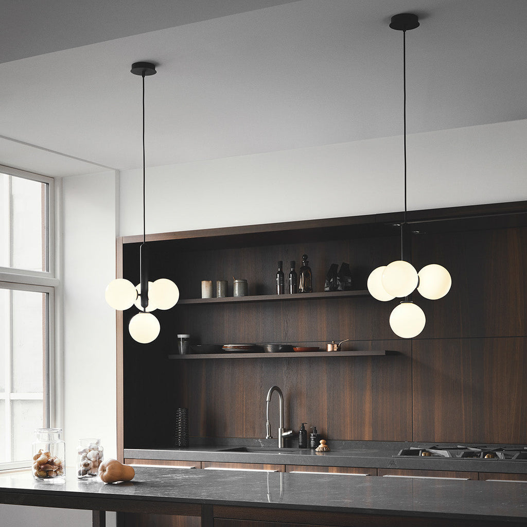 Etara Klare Glas Minimalistische Pendelleuchte für Esstische
