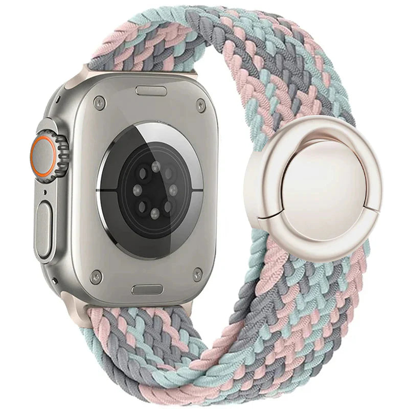 Nylonový řemínek s kulatou přezkou pro Apple Watch