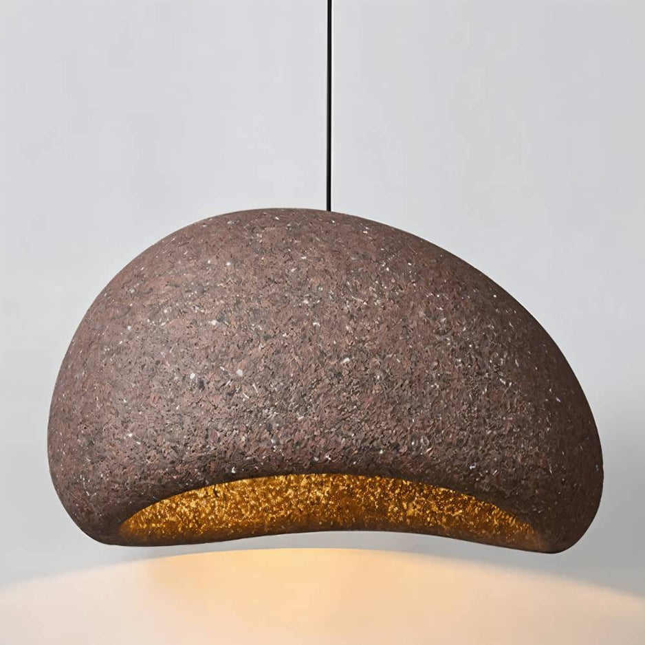 Sand Wabi Sabi Pendelleuchte mit einstellbarer Farbtemperatur