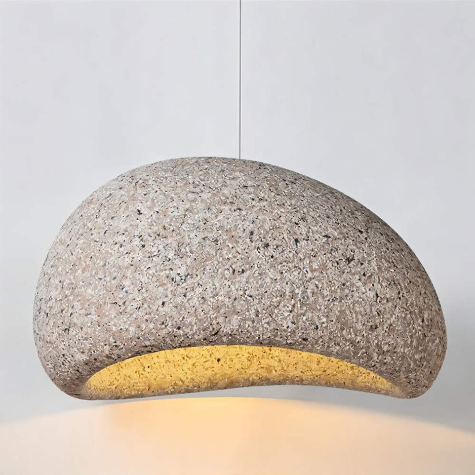 Sand Wabi Sabi Pendelleuchte mit einstellbarer Farbtemperatur