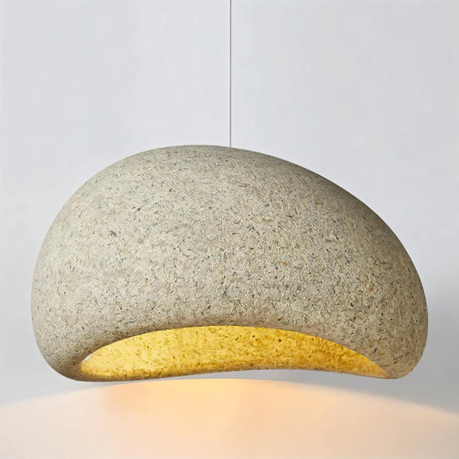 Sand Wabi Sabi Pendelleuchte mit einstellbarer Farbtemperatur