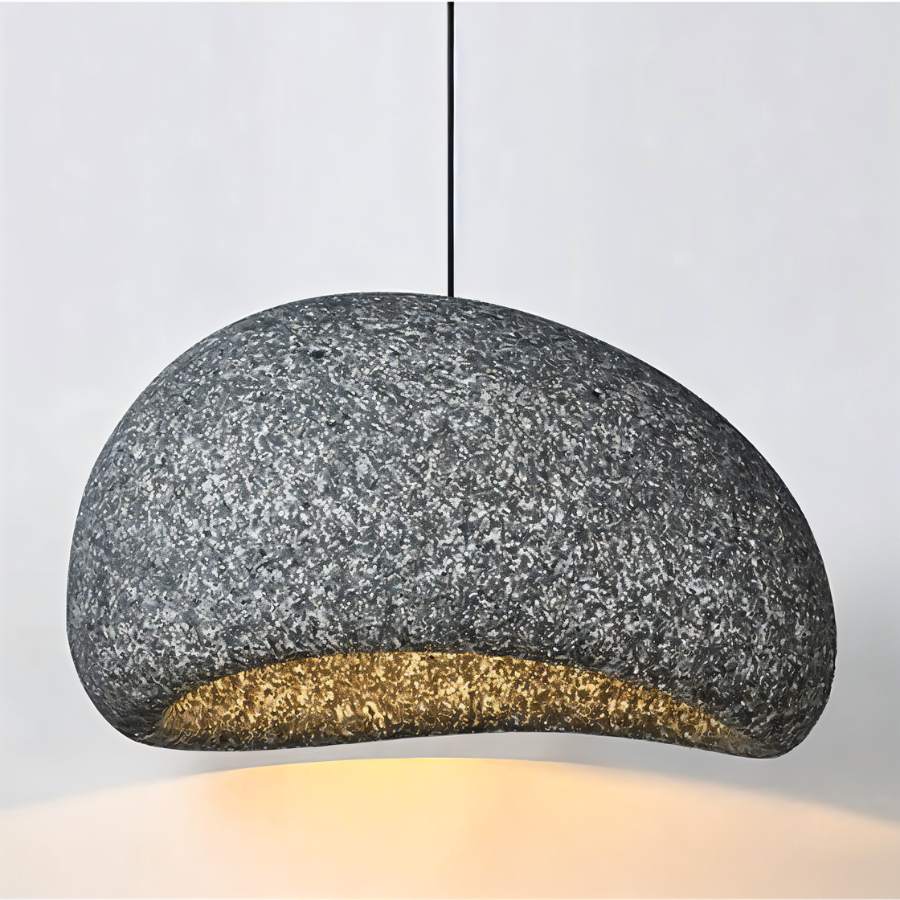 Sand Wabi Sabi Pendelleuchte mit einstellbarer Farbtemperatur