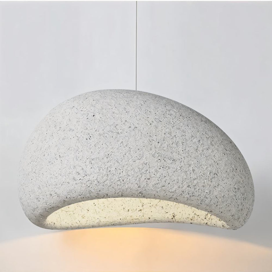 Sand Wabi Sabi Pendelleuchte mit einstellbarer Farbtemperatur