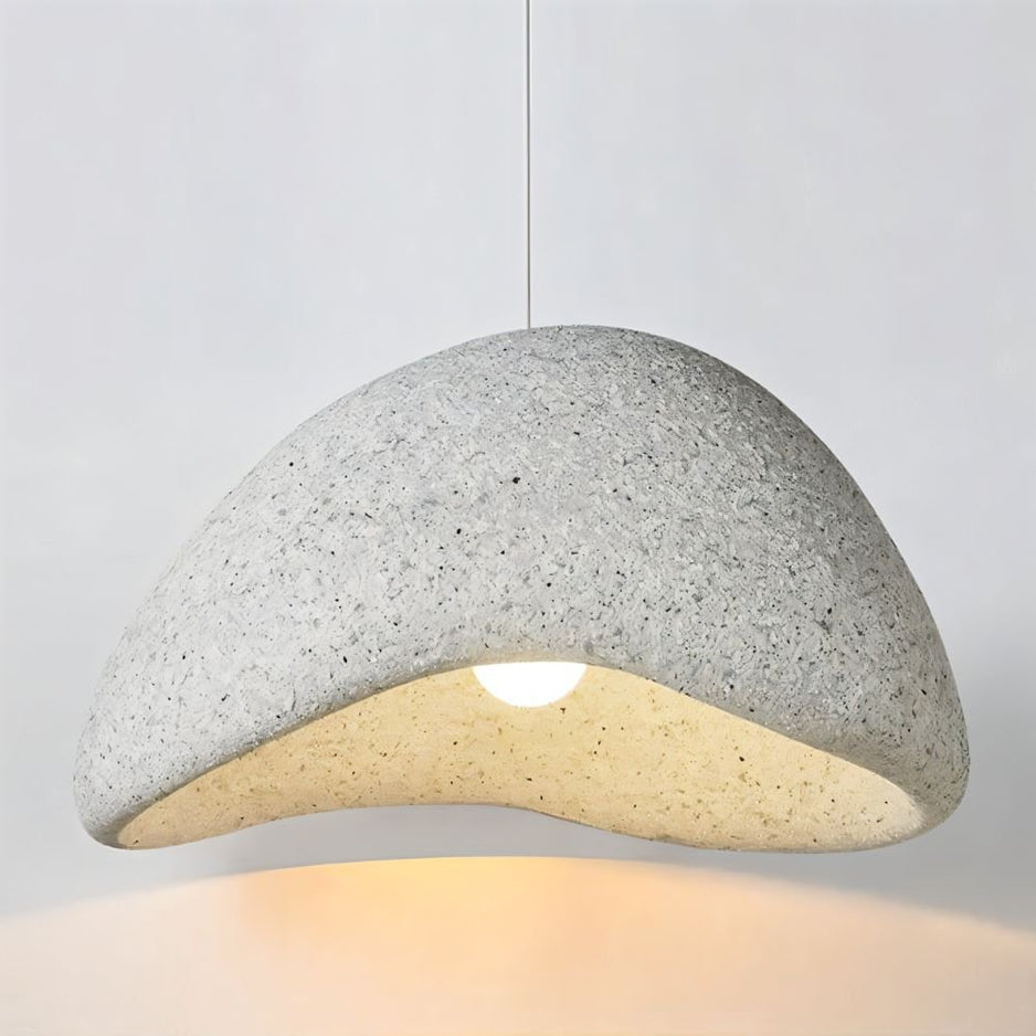 Sand Wabi Sabi Pendelleuchte mit einstellbarer Farbtemperatur