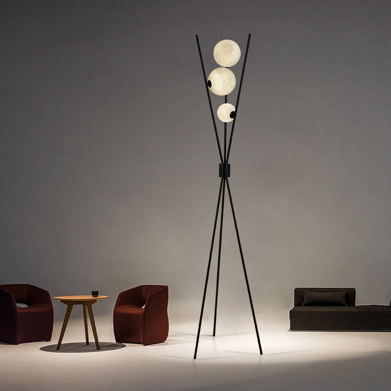 NyraMoon Dual Moon Steh- und Tischlampe