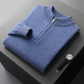 Maglione Kestrel in 100% Lana Australiana con Mezza Cerniera per un Comfort Lussuoso