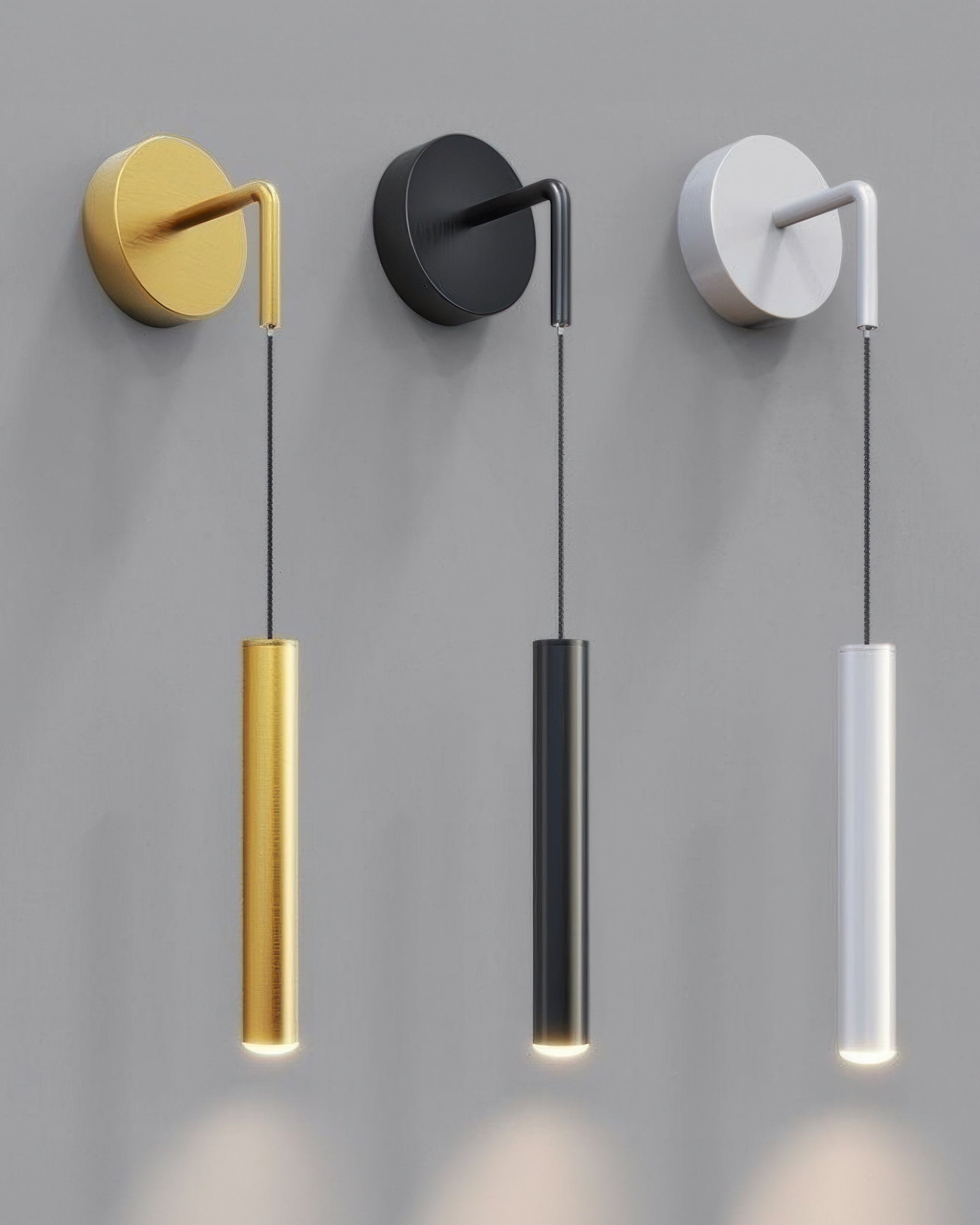 LumaCore Modern Cylinder LED Vägglampa för Hall, Sovrum och Vardagsrum