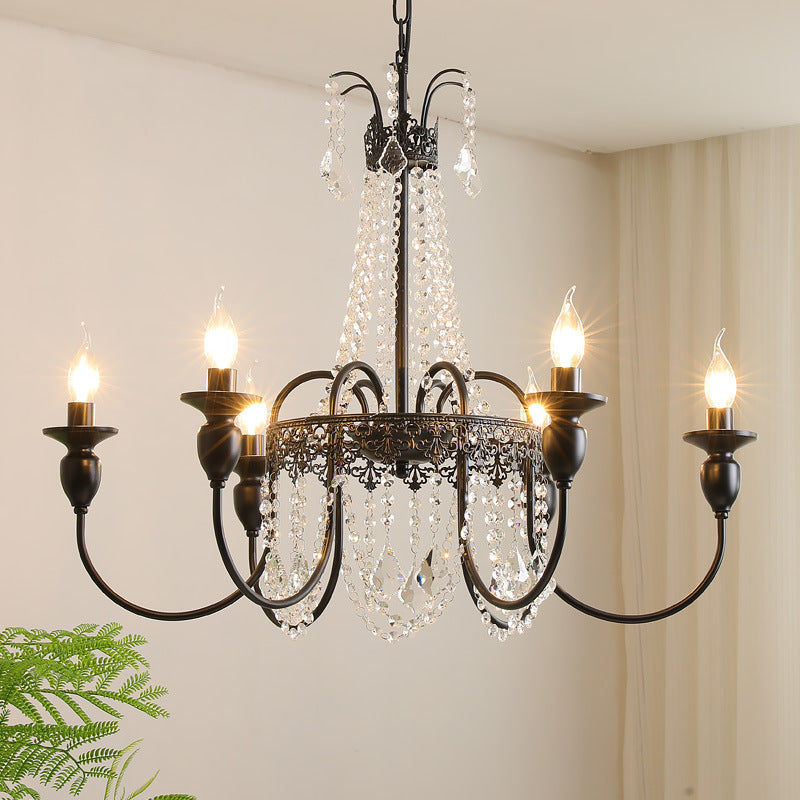 Luminra Crystal Ceiling Chandelier for Bedroom