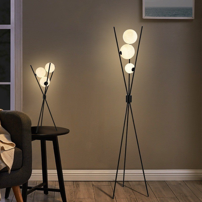 NyraMoon Dual Moon Steh- und Tischlampe