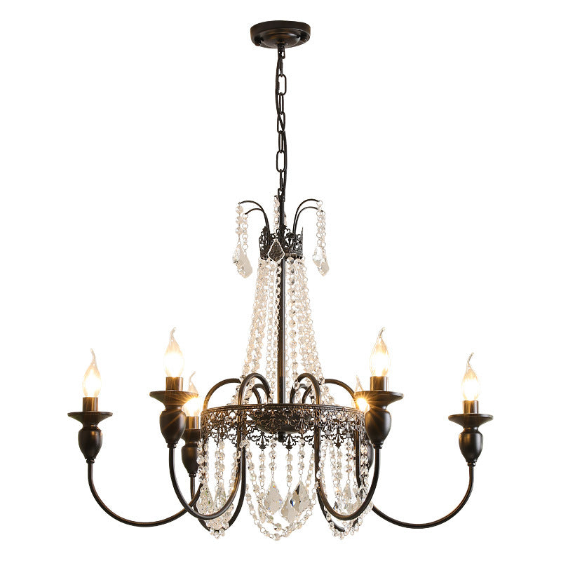Luminra Crystal Ceiling Chandelier for Bedroom