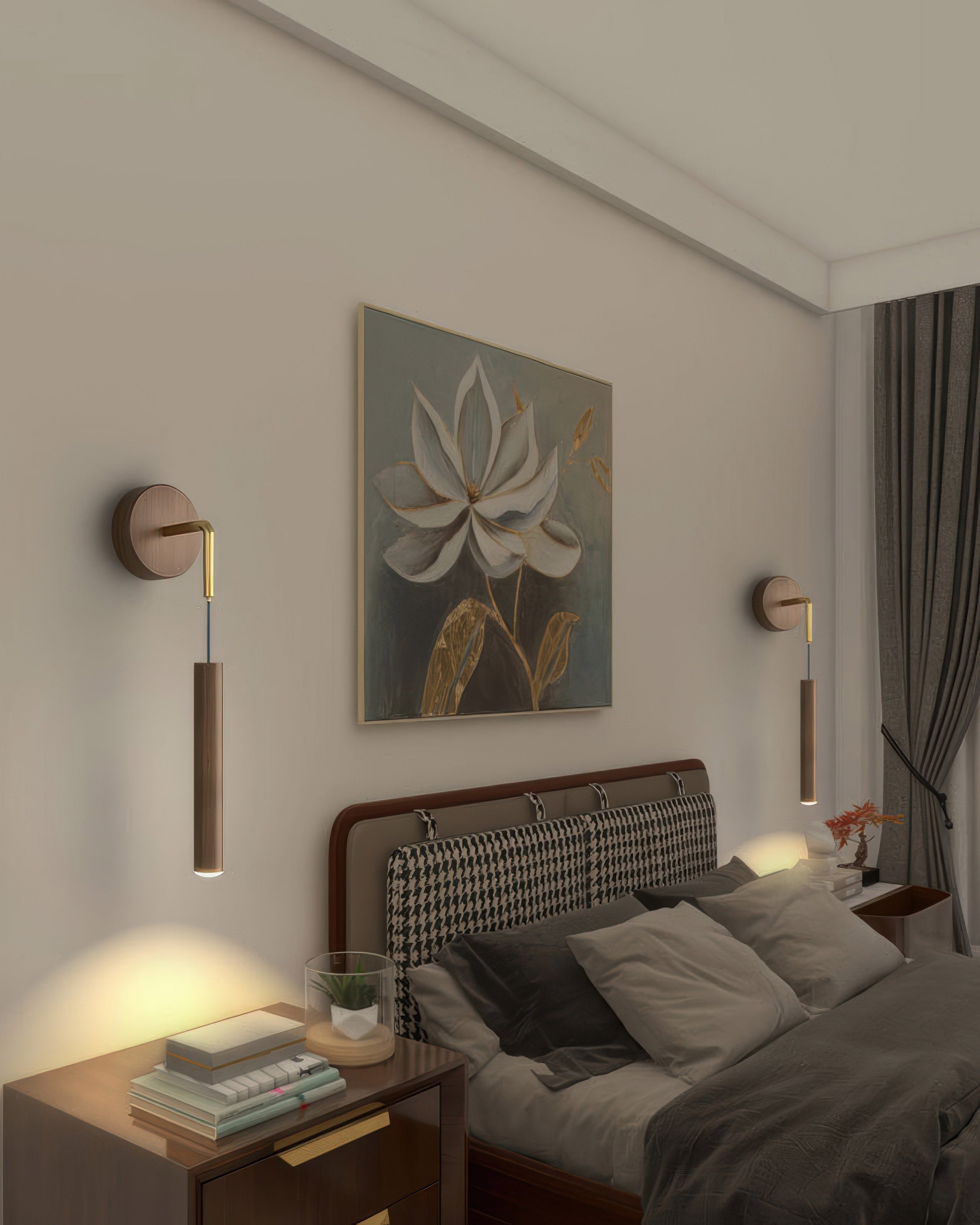 LumaCore Modern Cylinder LED Vägglampa för Hall, Sovrum och Vardagsrum