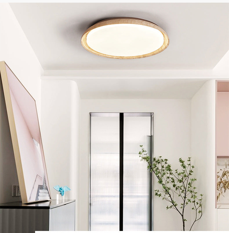 Caldra Travertine LED Retro Ceiling Light for Japandi Interiors