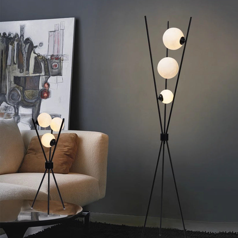 NyraMoon Dual Moon Steh- und Tischlampe
