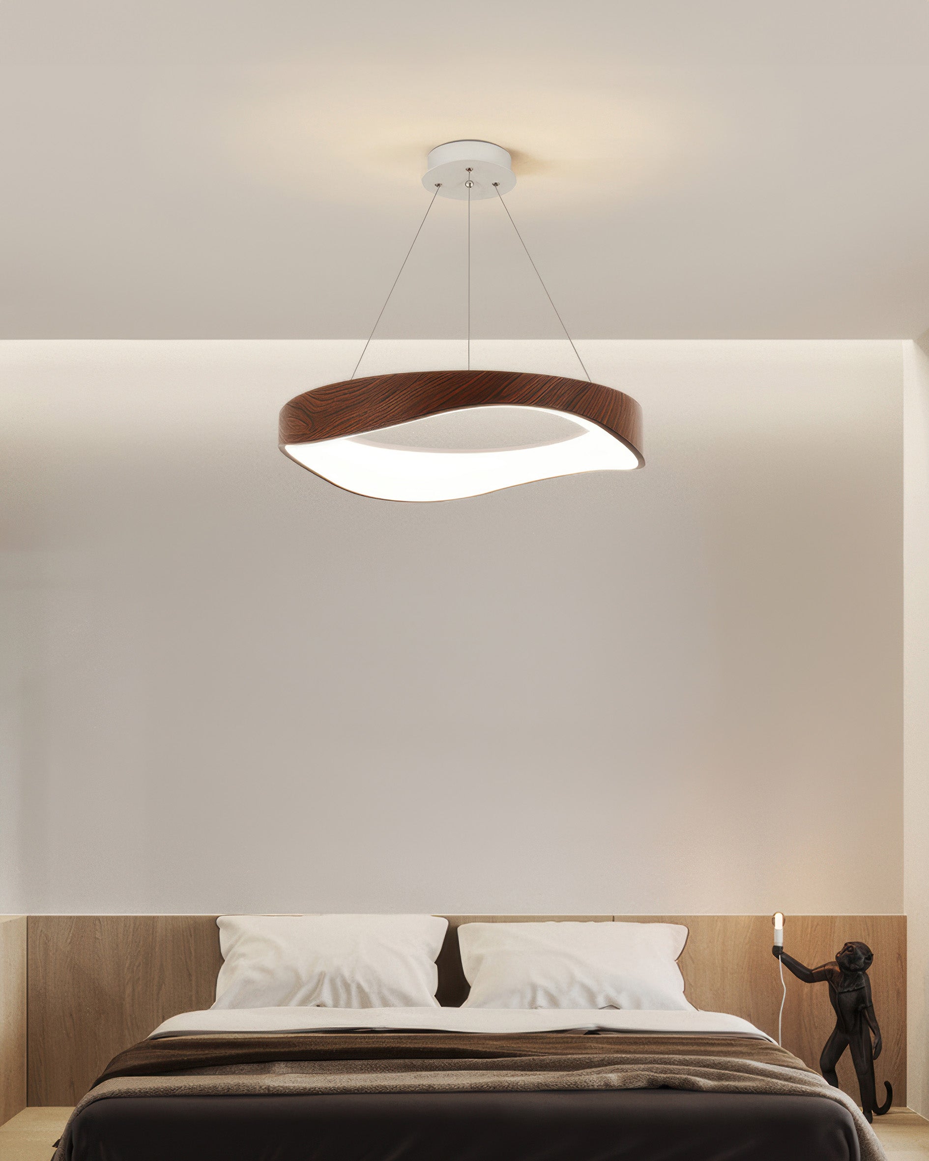 لوستر حلقه‌ای LED آستراهالو برای دکوراسیون مدرن