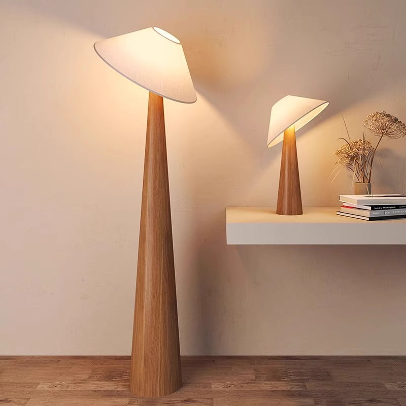 Kireto Wabi Sabi Gulv- og Bordlampe med Varm Glød To Størrelsesmuligheder