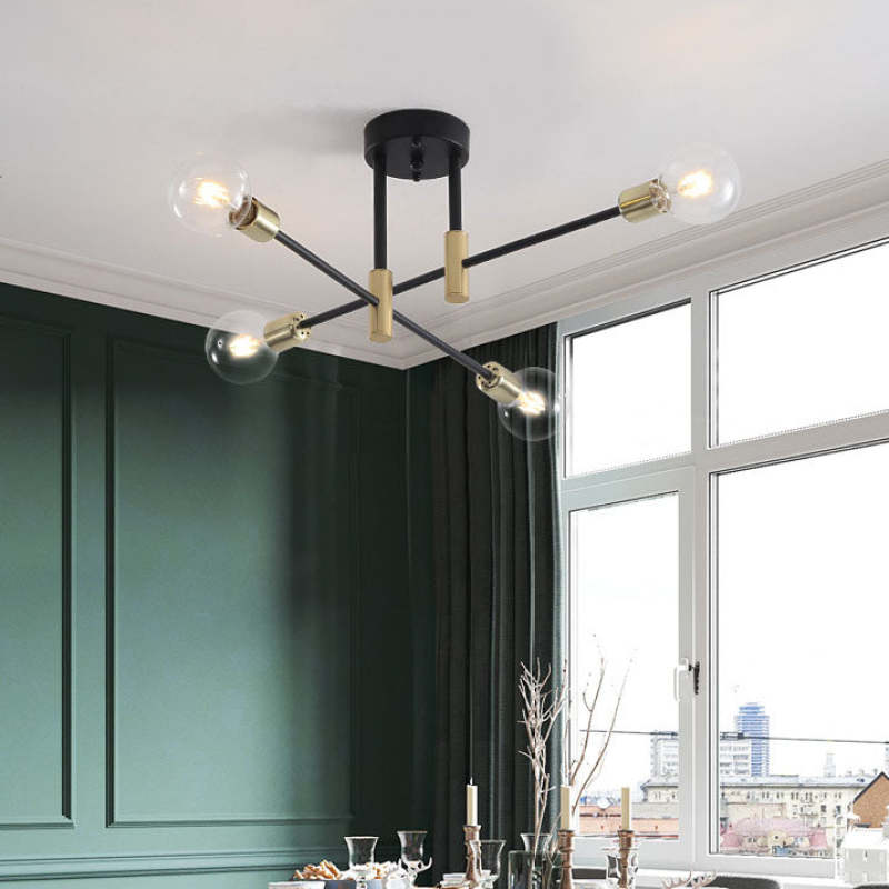 Lyra Pendant Light Modern Metal Fixture With E27 LED