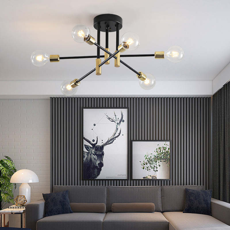 Lyra Pendant Light Modern Metal Fixture With E27 LED
