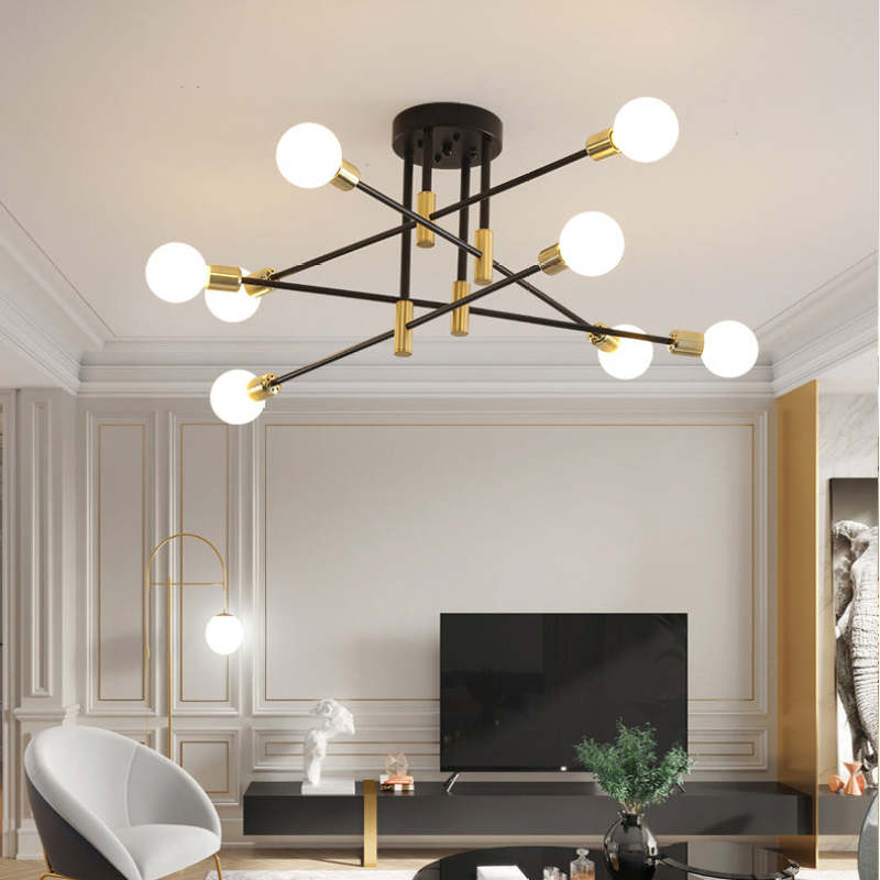 Lyra Pendant Light Modern Metal Fixture With E27 LED