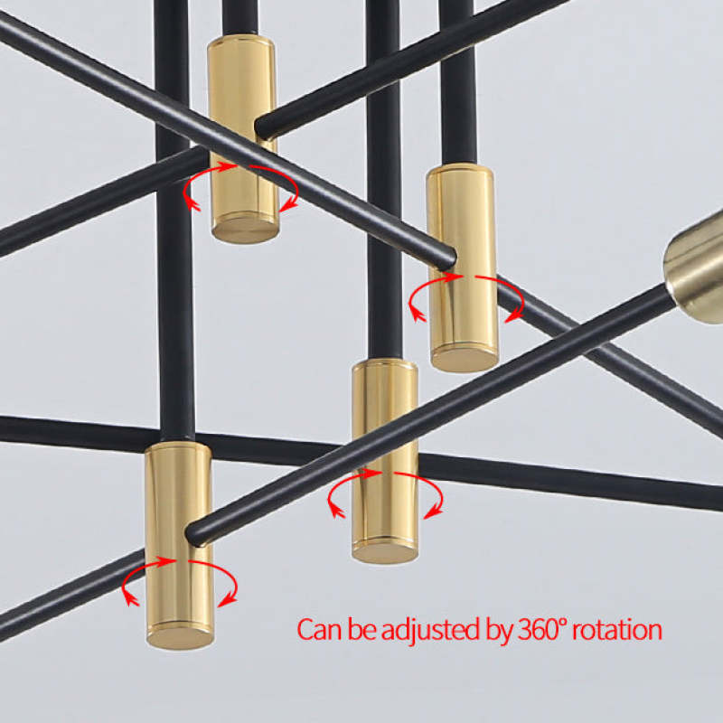Lyra Pendant Light Modern Metal Fixture With E27 LED