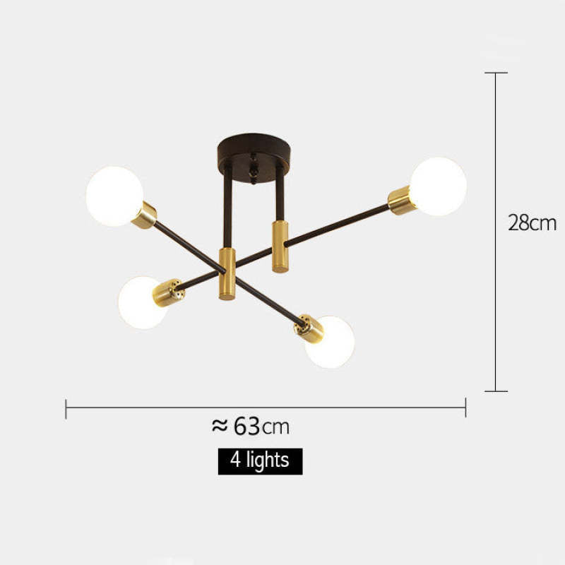 Lyra Pendant Light Modern Metal Fixture With E27 LED
