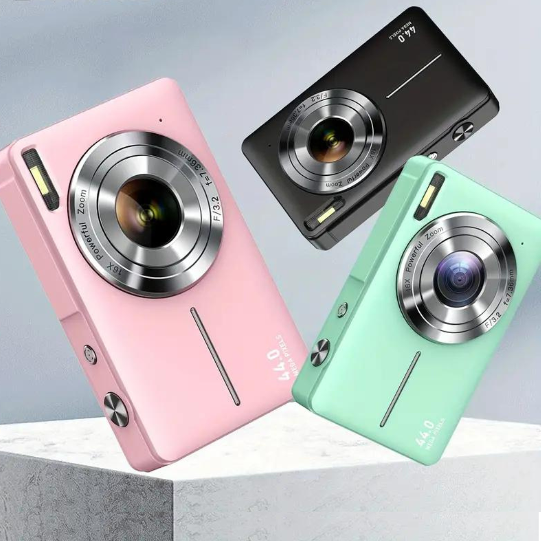 Kompaktní digitální fotoaparát s nahráváním videa v HD 1080p