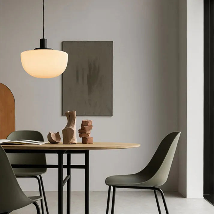 Kentro Glass Globe Pendant Light For Dining Table And Kitchen
