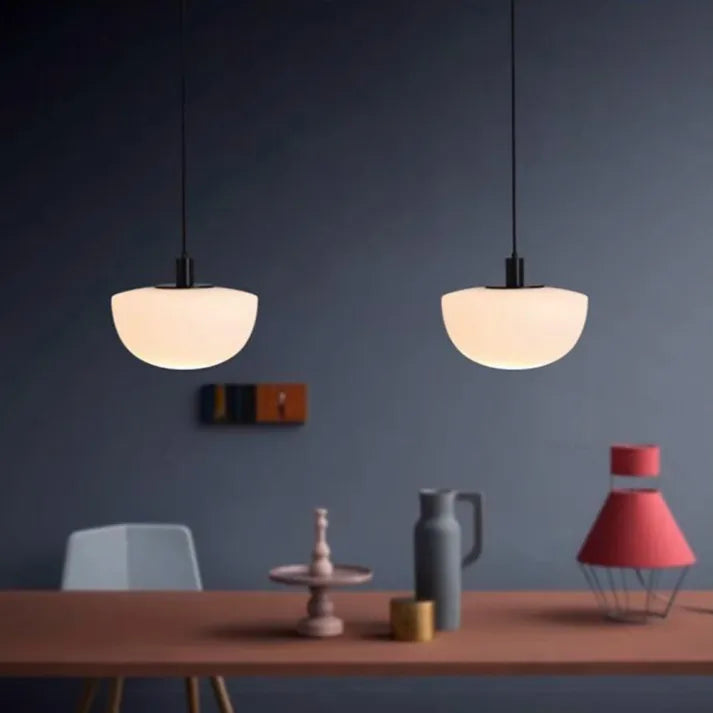 Kentro Glass Globe Pendant Light For Dining Table And Kitchen