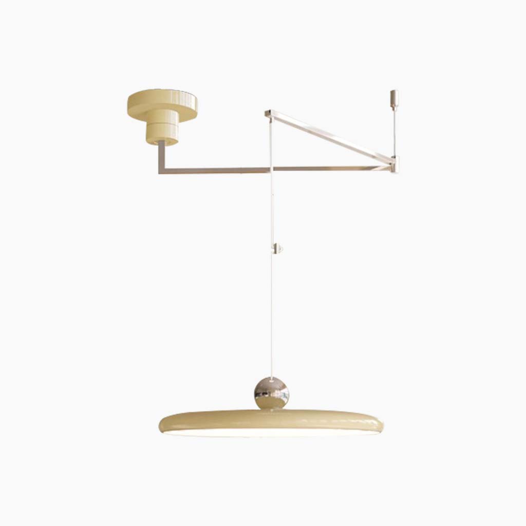 Adjustable Swing Arm Pendant Light Fixture for Living Spaces