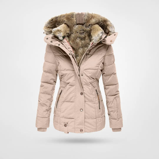 Aurora Crest Winter Jacket, Warm and Waterproof with Four Front Pockets