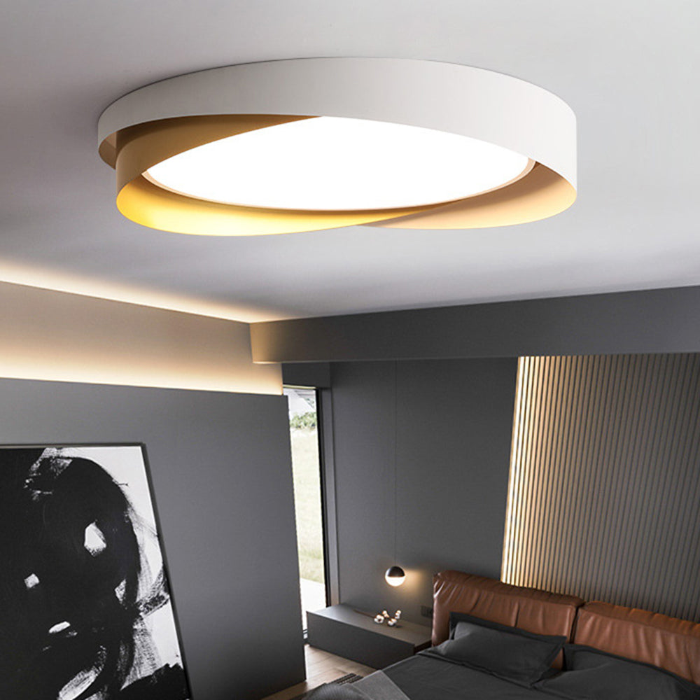LumaHalo Minimalist LED Ceiling Light With Soft Glow For Home