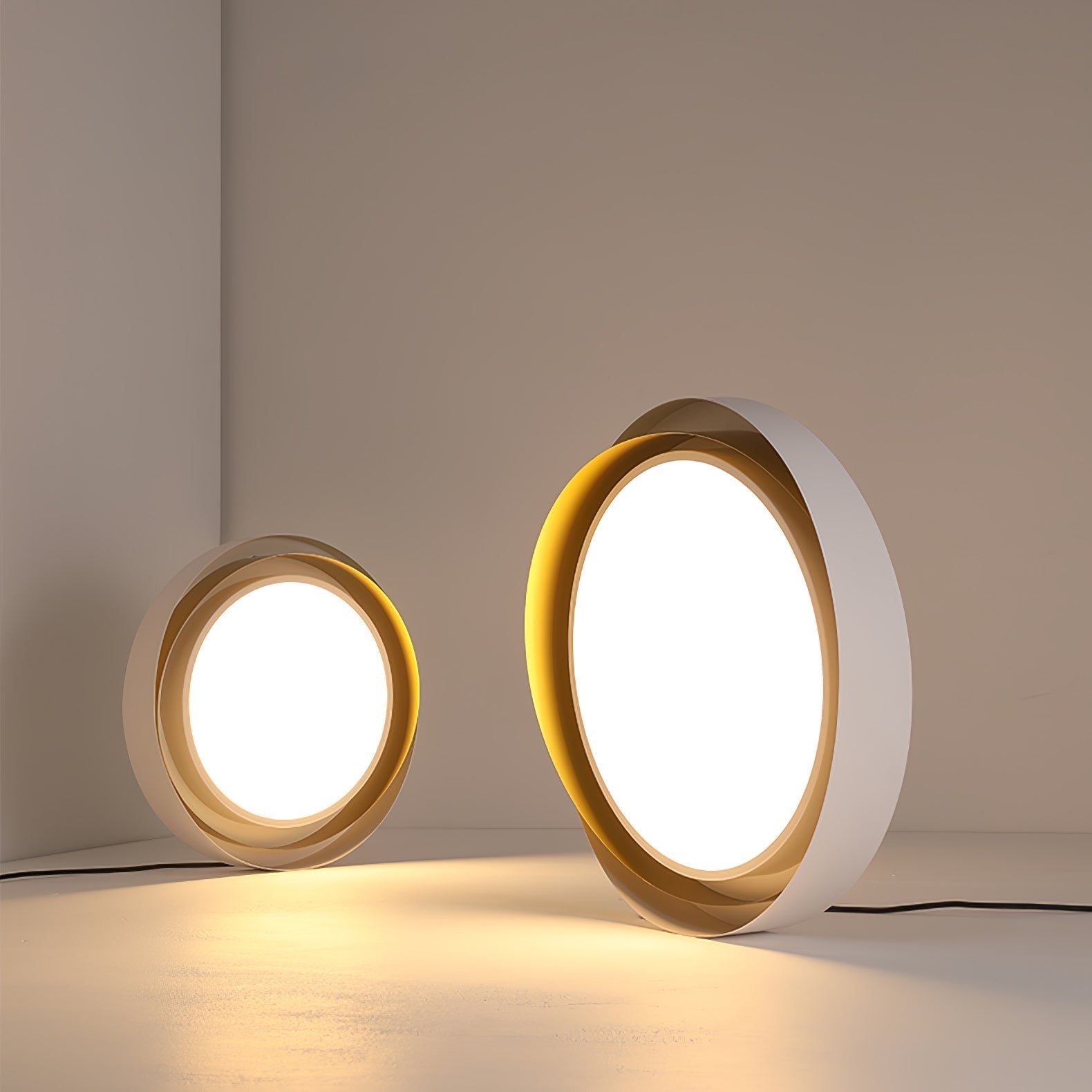 LumaHalo Minimalist LED Ceiling Light With Soft Glow For Home