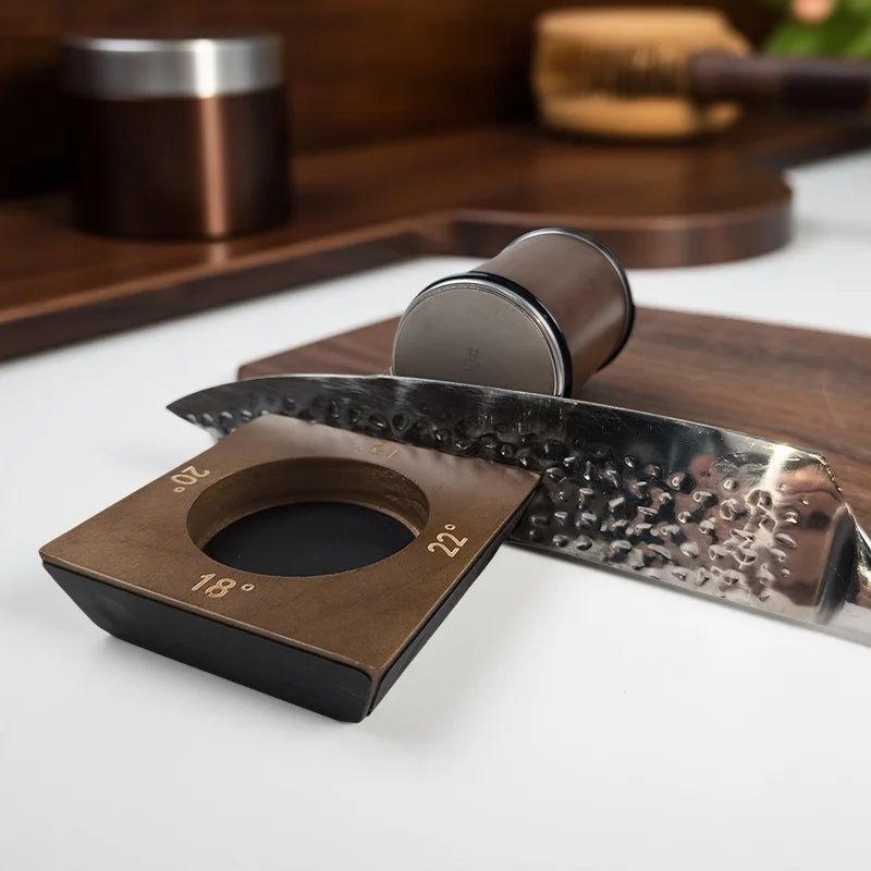 NovaSharp Rolling Knife Sharpener Set With Diamond Grinder And Wooden Platform