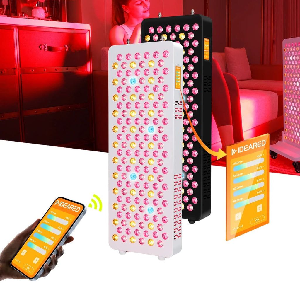 Pannello per terapia a luce rossa a spettro completo LumaPulse Nine Wave con app