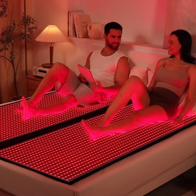 Rotlichttherapie-Liege mit Infrarot für ganzheitliches Wohlbefinden