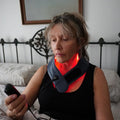 Hands Free Portable Neck Wearable Red Light Therapy Device