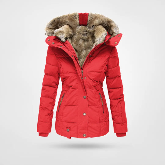 Aurora Crest Winter Jacket, Warm and Waterproof with Four Front Pockets