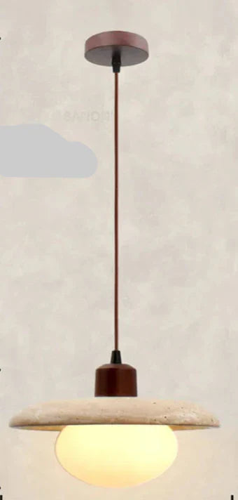 Lampada a sospensione GaiaWisp ispirata al Wabi Sabi per un'atmosfera naturale