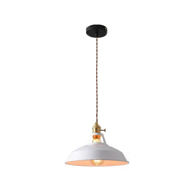 LumaNova Colorful Retro Pendant Light in Seven Vibrant Shades