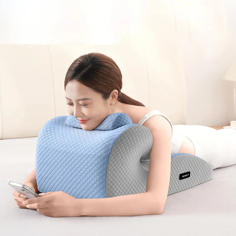 Polštář AlignEase z ergonomické paměťové pěny pro podporu držení těla a úlevu od chrápání