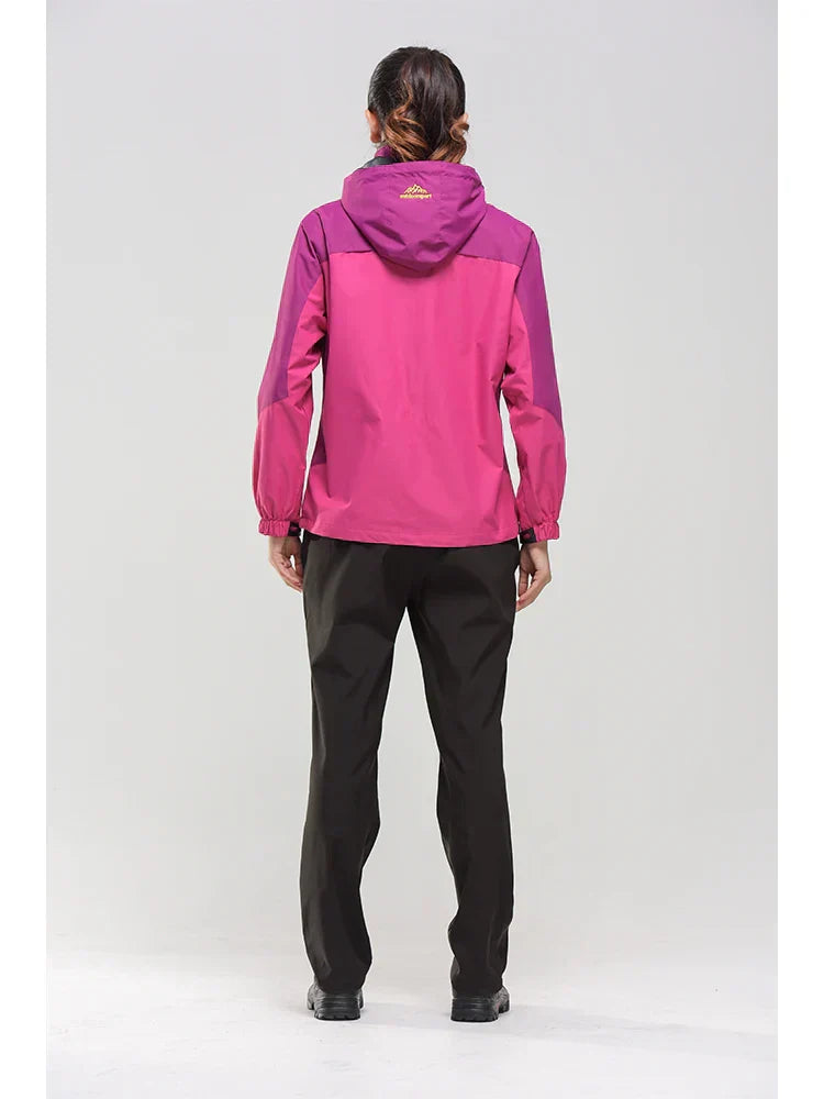 کاپشن پاییزی زنانه تریل‌نوا، ضدآب و ضدباد برای کوهنوردی