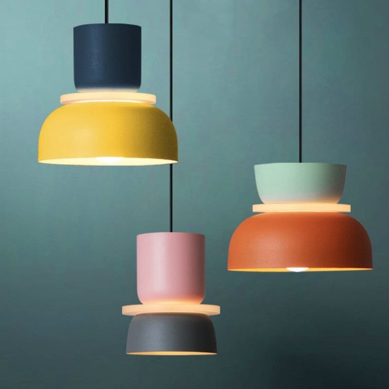 Anpassbare Regenbogen-Kunst-Hängeleuchte Wähle Deine Farbe