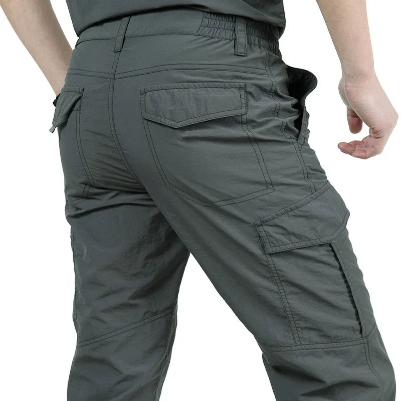 Atlas Summer Tactical Cargo Pants With Lightweight Waterproof Multi Pocket Outdoor