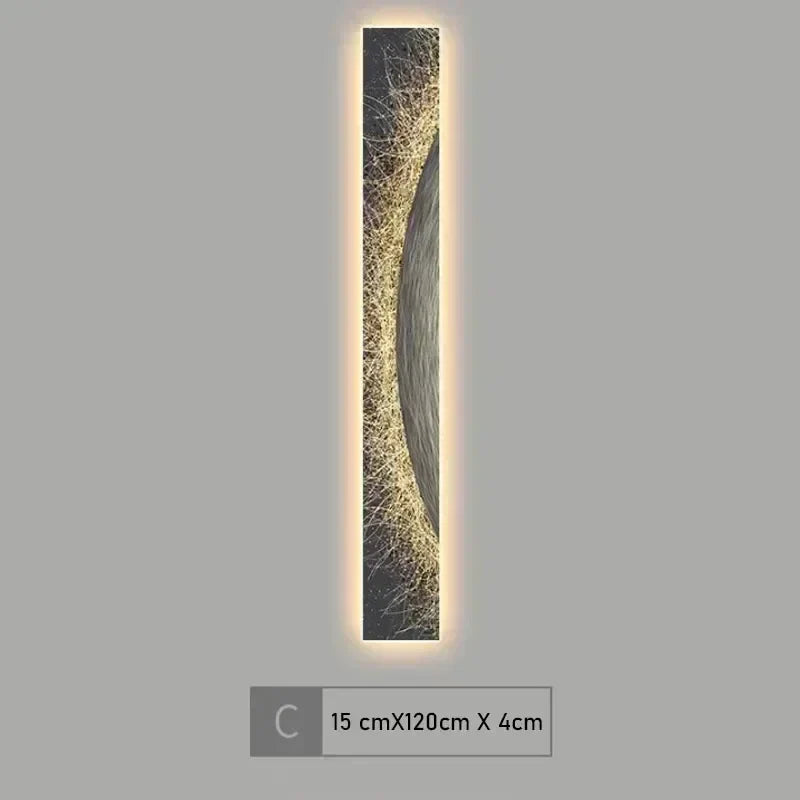 Aurea Wall Light Modern Luxury LED Fixture for Living Rooms