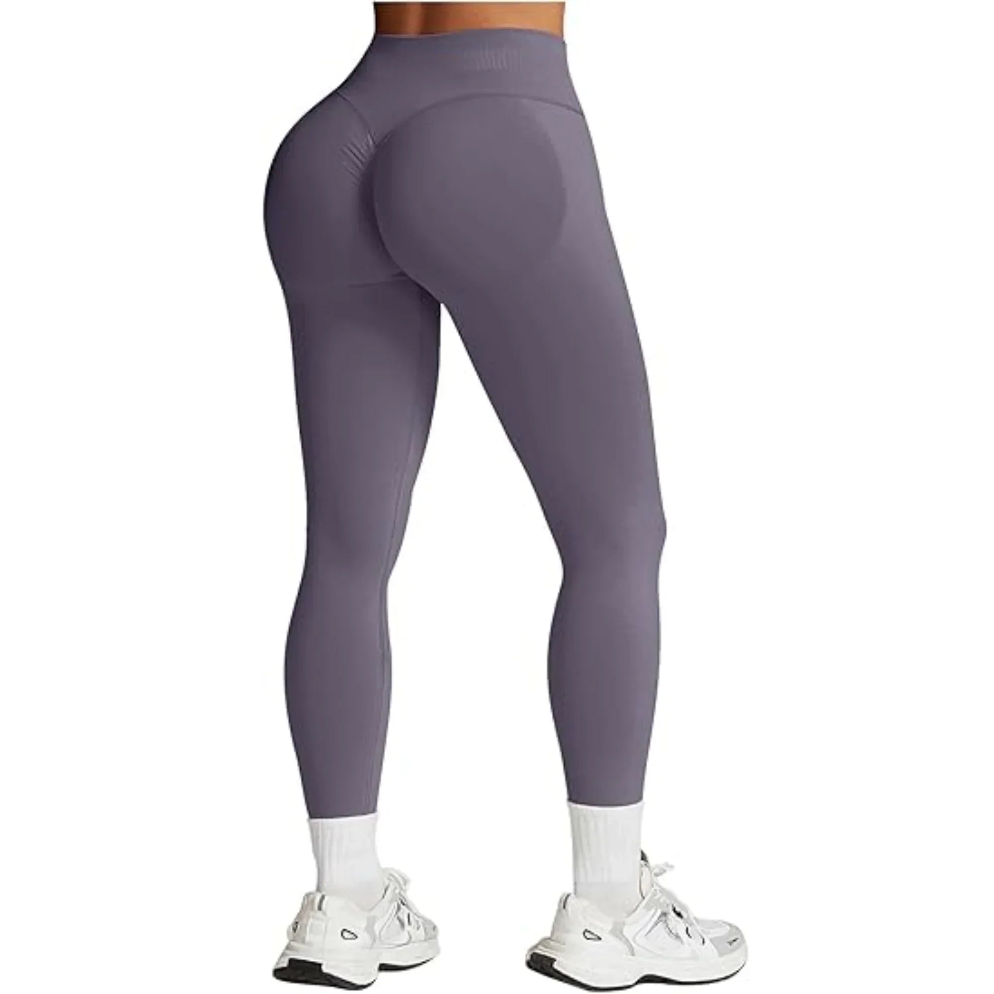 Charlotte - joustavat vyötäröiset nailoni- ja spandex-joogaleggingsit – nilkkapituiset naisille