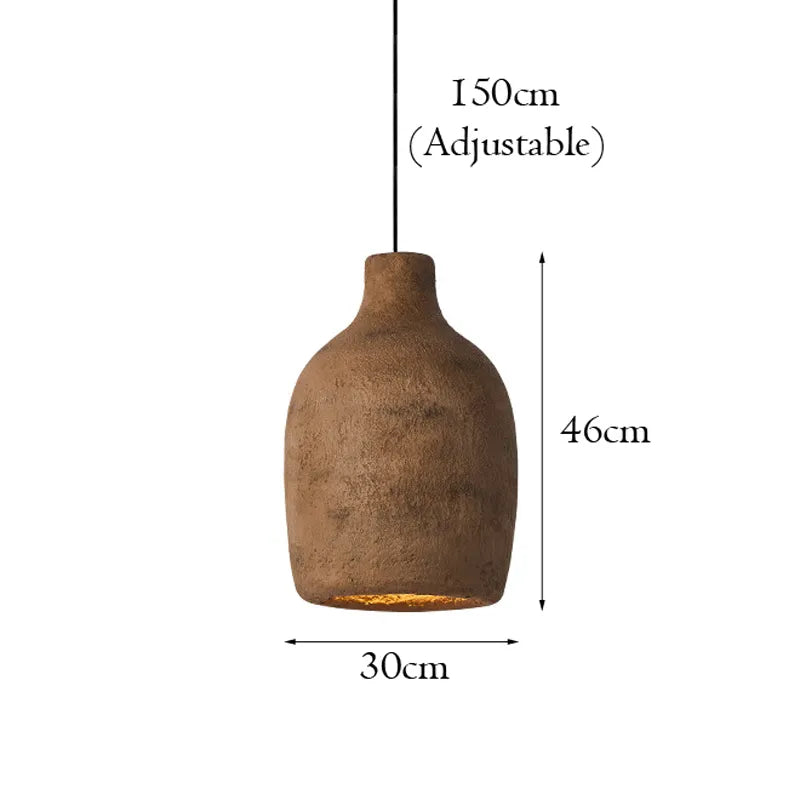 Aurek Wabi-Sabi cementpendel med justerbar ledning til hjemmet