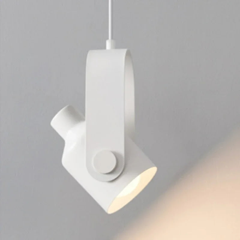 Lampada a sospensione con faretto regolabile Asteri Nordic con base E27