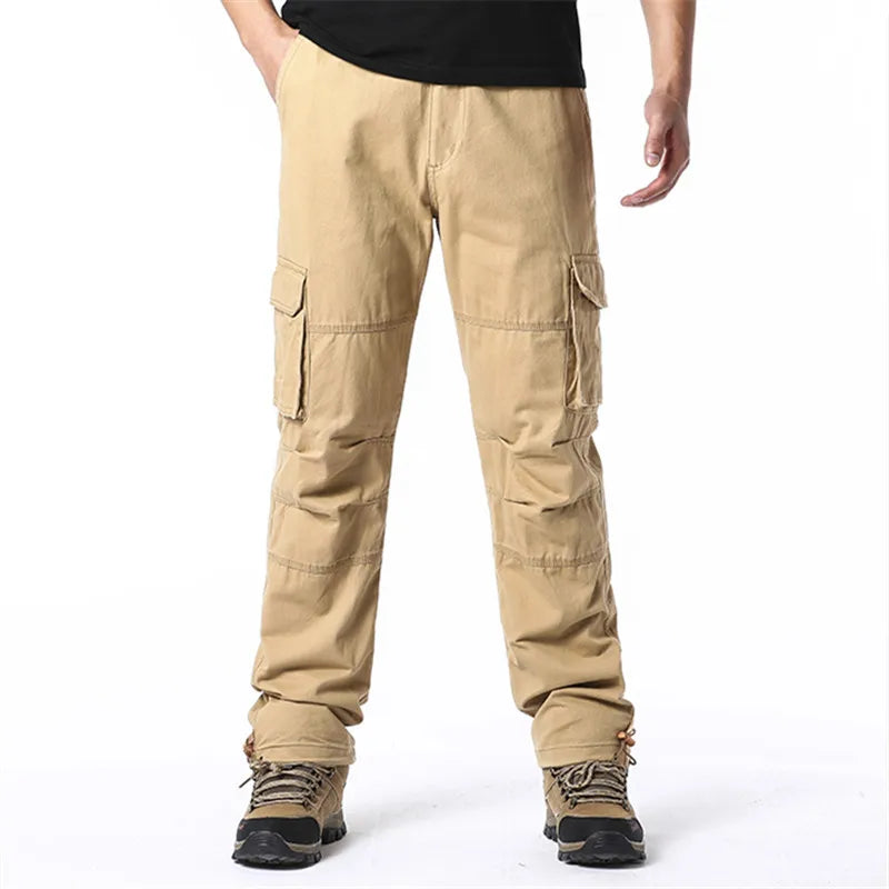 Ardent Loose Fit Tactical Cargo Pants With Cotton Jogger Pockets