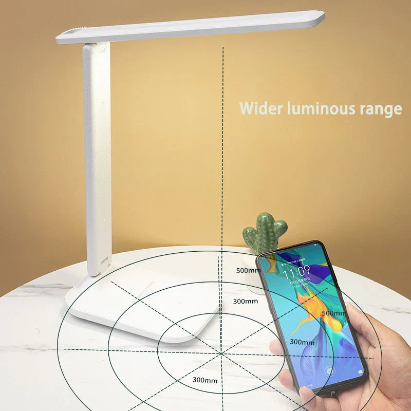 LumaFocus USB Touch Desk Lamp for Focused Reading and Study